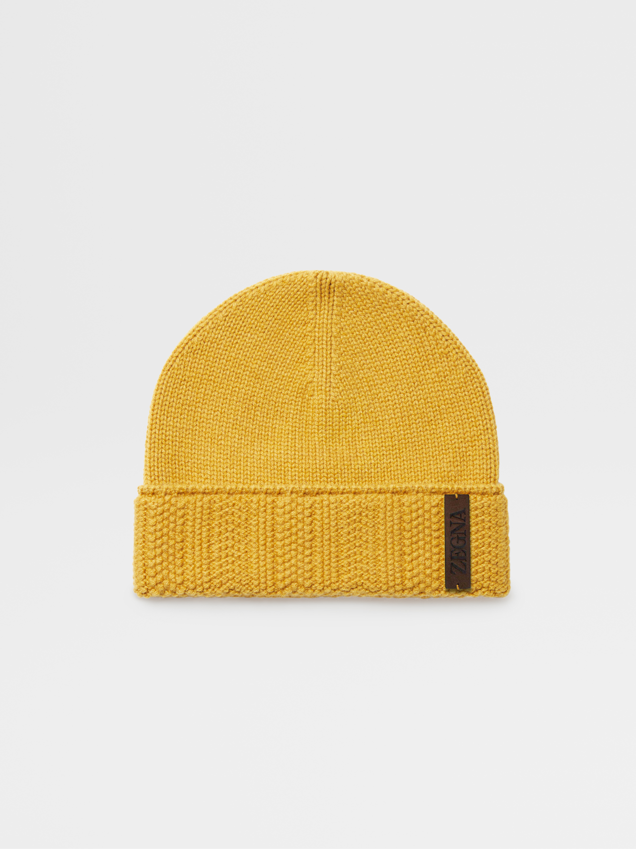 Yellow Oasi Cashmere Beanie